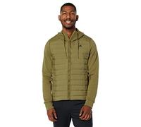 adidas Men's Standard Varilite Hybrid Jacket, Focus Olive, Medium