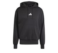 Adidas Sweat à capuche Essentials FEELCOZY Fleece Homme Noir/Blanc XS