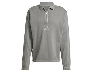 adidas Men's Sweat-Shirt Demi-Zip délavé en Tissu éponge All SZN