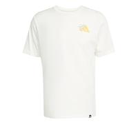 adidas Men's T-Shirt Food Grilled Cheese Graphic, Off White, S
