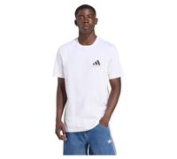 Adidas Messi Icon Graphic Short Sleeve T-shirt Blanc M Homme