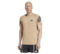 adidas Men's T-Shirt Icon 3 Bandes, Warm Sandstone/Black, 2XL