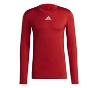 adidas Mens T-Shirt (Long Sleeve) Techfit Long-Sleeve Top Warm Long-Sleeve Top, Tmpwrd, H23126, Size L
