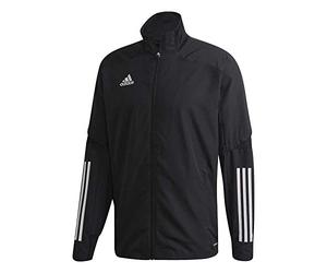adidas Mens Tracksuit Jacket Condivo 20 Presentation Jacket, Black/White, ED9253, Size M