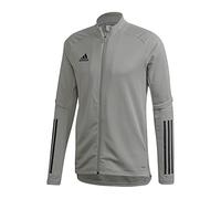 adidas Mens Tracksuit Jacket Condivo 20 Training Track Top, Team Mid Grey, FS7110, Size XL/L
