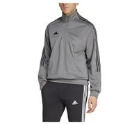 adidas Men's Veste de survêtement demi-zip House of Tiro, Grey Four/Black, M