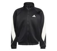 Adidas Veste de survêtement Stadium – Noir/Blanc – Taille M