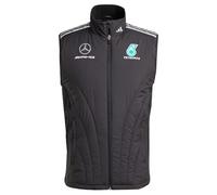 adidas Men's VESTE SANS MANCHES DE MÉCANICIEN MERCEDES - AMG PETRONAS FORMULA ONE TEAM