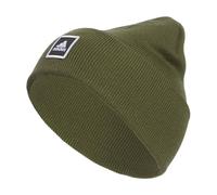 adidas Men's Wide Cuff Beanie, Tall fit Slouchy Cuffed Acrylic Knit Hat/Cap for Winter, Focus Olive Green/Black/White, One Size