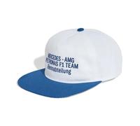 Adidas Mercedes Amg Petronas F1 Team Blue Wonder Cap Blanc 58 cm