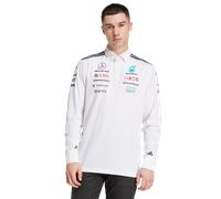 Adidas mercedes Homme - Polos, Blanc - Taille XS - Poly Mesh White XS