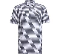 Adidas Mesh Print Polo Shirt Mens C Marine/Blanc M Male
