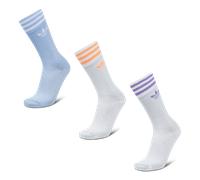 Adidas Mid Cut Crew 3 Pack Unisexe - Chaussettes, Bleu - Taille 43-45 Blue 43-45