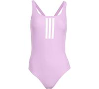 Adidas Mid Swimsuit Womens Violet/Blanc 12 (M) Female