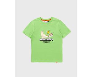 Adidas Minecraft Terrex Tee Tees green taille: Age 12-14 | EU 152-164