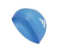 adidas Mixte 3-Stripes Swim Cap, Bright Royal/White, One Size