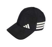 adidas Mixte 3 Stripes Training Essentials Hat, Black/White, XXS-XS