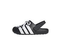 adidas Mixte Adilette 2.0 Clog Sandal, Core Black/Ftwr White/Core Black, 47 EU