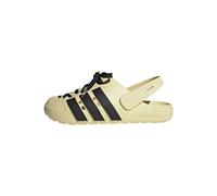adidas Mixte Adilette 2.0 Clog Tongues, Warm Vanilla/Core Black/Gold met, 44 2/3 EU