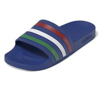 adidas Mixte Adilette Aqua Slides, bold blue/green/ftwr white, 44.5 EU