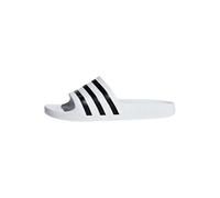 adidas Mixte Adilette Aqua Slides, Cloud White / Core Black / Cloud White, 39 EU