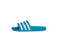 adidas Mixte Adilette Aqua Slides, Solar Blue / Cloud White / Solar Blue, 44.5 EU