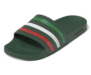 adidas Mixte Adilette Aqua Slides, team dark green/ftwr white/bright red, 37 EU