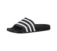 adidas Mixte Adilette Chaussures de Plage Piscine, Black White Black 280647, 39 EU