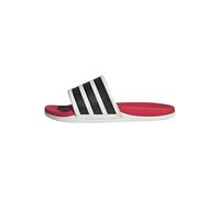 adidas Mixte ADILETTE COMFORT 2.0 SLIDES, crystal white/core black/lucid red, 39 EU