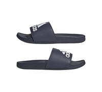 adidas Mixte Adilette Comfort Slides, Shadow Navy / Cloud White / Shadow Navy, 40.5 EU