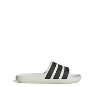 adidas Mixte Adilette Flow Slides TOBOGGANS, Off White/Core Black/Off White, 44.5 EU