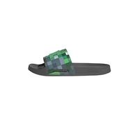 adidas Mixte ADILETTE SHOWER MINECRAFT SLIDES, grey four/green, 43 EU