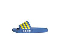 adidas Mixte Adilette Shower Slides Sandal, Ray Blue/Yellow/Ftwr White, 42 EU