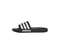 adidas Mixte Adilette Shower Slides Slipper, Core Black / Cloud White, 48.5 EU