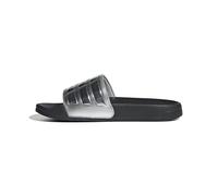 adidas Mixte Adilette Shower Slides Tongues, Core Black/Silver met./Silver met, 38 EU