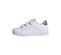 adidas Mixte Advantage 2.0 Shoes Children Chaussures Basses Non liées au Football, Cloud White Cloud White Green, 33 EU