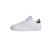 adidas Mixte Advantage 2.0 Shoes Junior Chaussures Basses Non liées au Football, Cloud White/Cloud White/Core Black, 36 EU