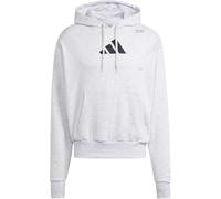 adidas Mixte All-Gym Category Pump Cover Hoodie, Light Grey Heather, S
