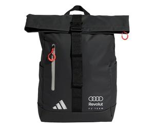 adidas Mixte Audi Revolut F1 Team Roll Top Hybrid Backpack Backpack, utility black, One Size