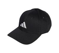 adidas Mixte Baseball Cotton New Logo Hat, Black/White, S-M
