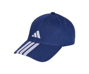 adidas Mixte Bball 3S New Logo Hat, Dark Blue/White, XS-S