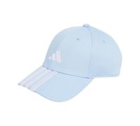 adidas Mixte Bball 3S New Logo Hat, Glow Blue/White, S-M