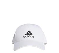 adidas Mixte Bball Cap Cot Chapeau, Blanc (white/White/Black), M EU