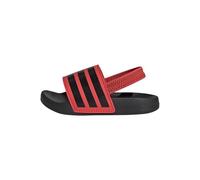 adidas Mixte bébé Adilette ESTRAP Slides Infants TOBOGGANS, Bright Red/Core Black/Core Black, 23 EU
