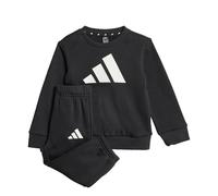 adidas Mixte bébé Big Logo Essentials Jogger Track Suit, Black/White, 9-12 Months