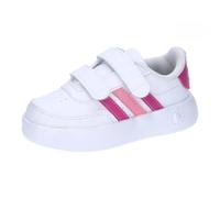 adidas Breaknet 2.0 Shoes Kids Chaussures de Tennis, Cloud White/Lucid Fuchsia/Beam Pink, 26 EU