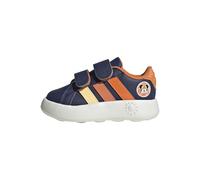 adidas Mixte bébé Disney Mickey Mouse Grand Court Shoes Infants, Dark Blue/Ice Tangerine/Pure Orange, 23 EU