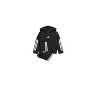 adidas Mixte bébé ESSENTIALS HOODED JOGGER, black/white, 0-3 Months