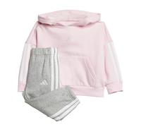 Adidas Sportswear Survêtement Essentials gris chiné et rose Taille 86