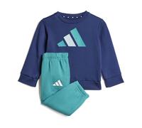 adidas Mixte bébé ESSENTIALS JOGGER, dark blue/pure teal/halo mint, 2-3 Years